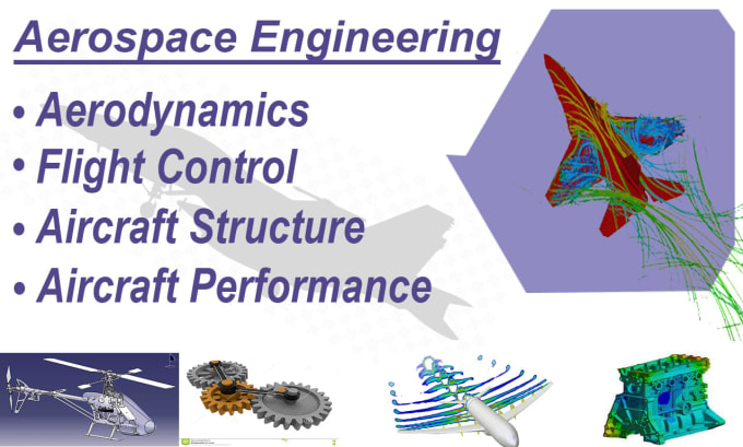 Gig Preview - Design and simulate aeronautical engineering projects