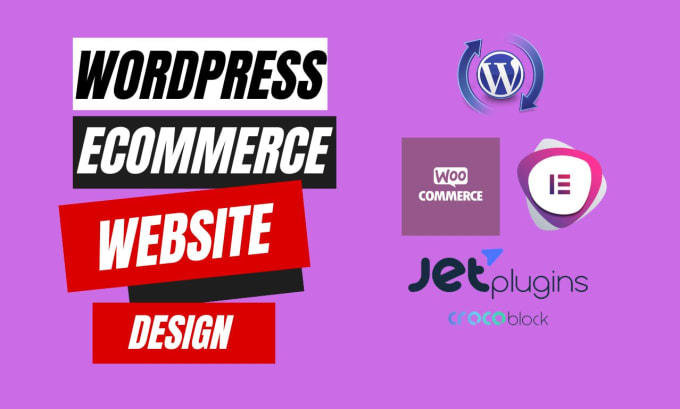 Gig Preview - Create an ecommerce website with wordpress and elementor