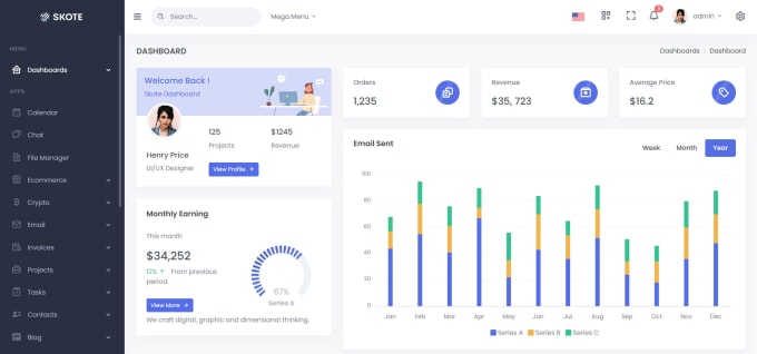 Gig Preview - Update admin panel, CRM, erp and fix errors in PHP