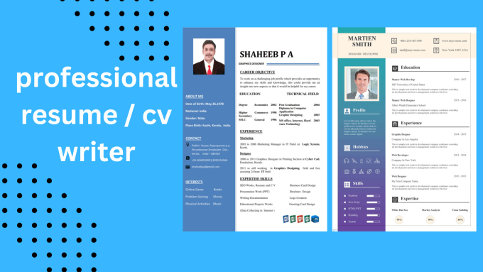 Gig Preview - Create professional resume and cv for your dream job