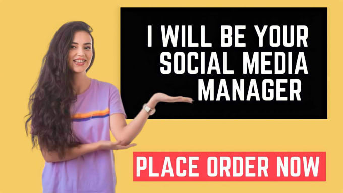 Gig Preview - Be your social media marketing manager for fast organic growth