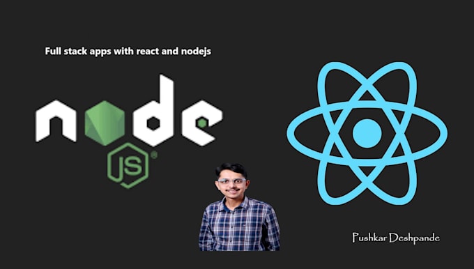 Gig Preview - Do web applications as fullstack developer in react,nodejs , mern developer