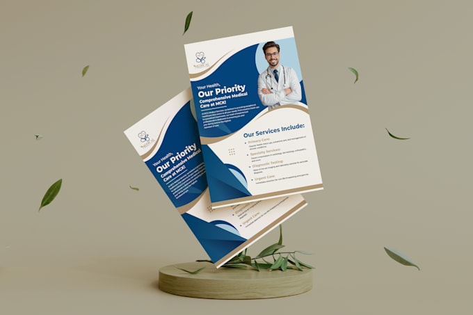 Gig Preview - Design medical flyer, event flyer, brochure and door hanger for you