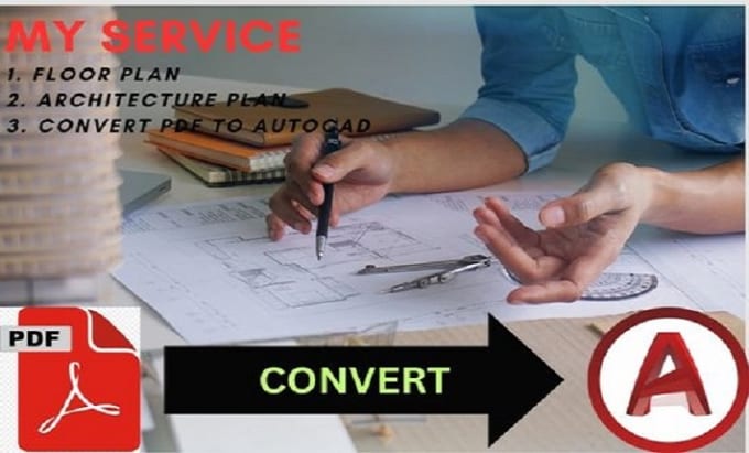 Gig Preview - Draw architectural drawing, floor plan, elevations, in autocad