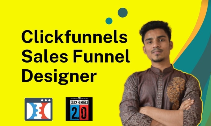 Gig Preview - Create and migrate clickfunnels sales funnel in clickfunnels