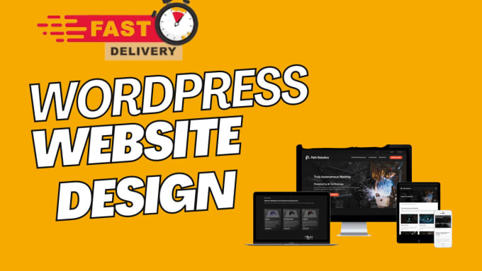 Gig Preview - Build responsive wordpress website design