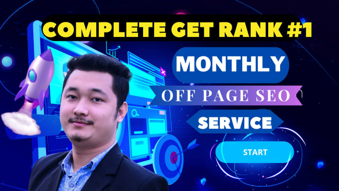 Gig Preview - Monthly off page SEO and rank your site with manually high quality backlinks