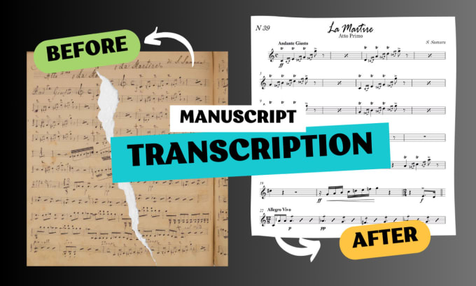 Gig Preview - Transform your score into digitalized sheet music