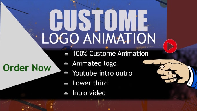 Gig Preview - Create professional animated logo intro video