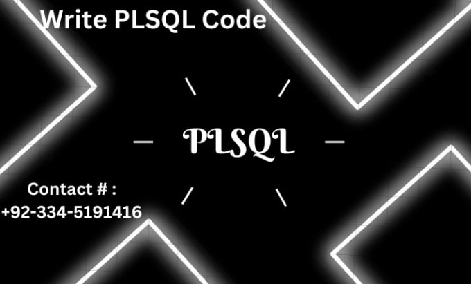 Gig Preview - Write plsql code according to your requirement and need