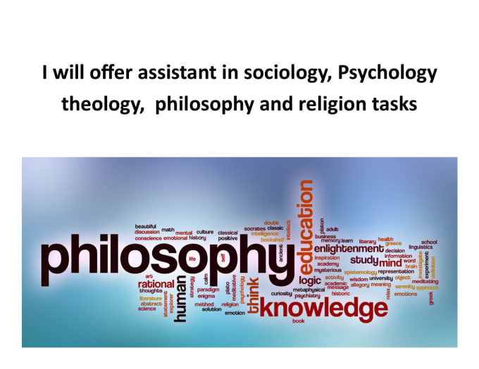 Gig Preview - Research and write blog posts on sociology, theology, philosophy and religion