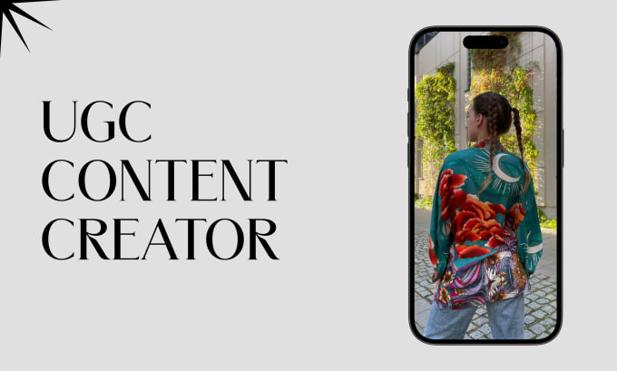 Gig Preview - Create an attractive ugc content for your brand