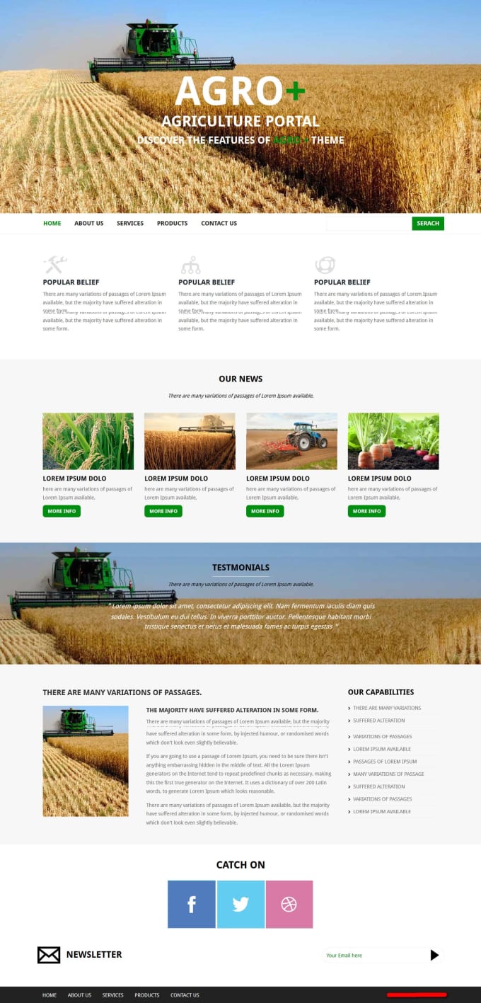 Gig Preview - Create responsive bootstrap website