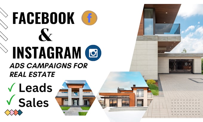 Gig Preview - Run real estate facebook and instagram ads campaigns for sales