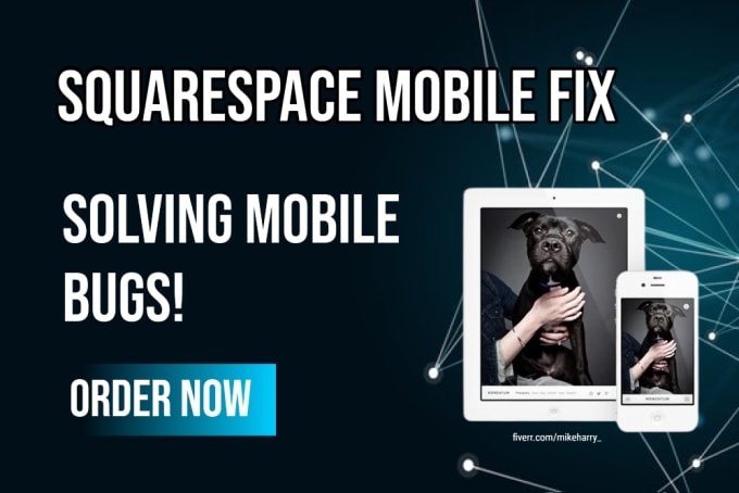 Gig Preview - Fix squarespace mobile issues bugs or problems