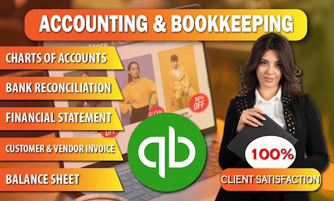 Gig Preview - Setup, cleanup and bookkeeping in quickbooks online, xero and reconciliation