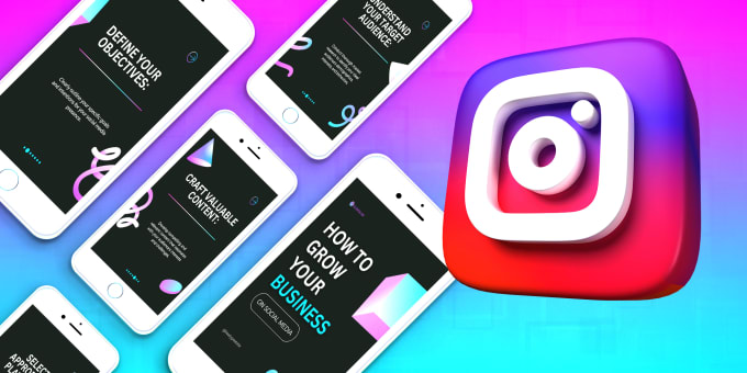 Gig Preview - Design a carousel post for your instagram