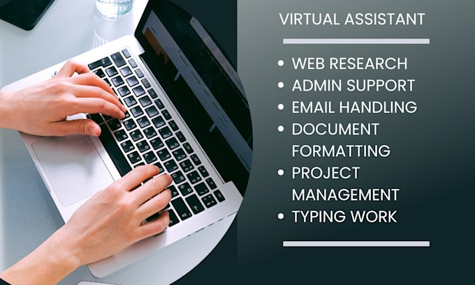 Gig Preview - Be your virtual assistant in data entry and web research