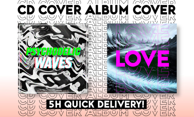 Gig Preview - Create eye catching cd cover and album cover art