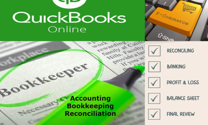 Gig Preview - Do accounting bookkeeping in quickbooks online setup