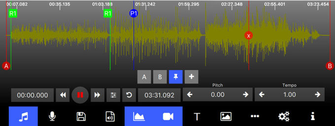 Gig Preview - Change the pitch or tempo of any song in just 24 hours