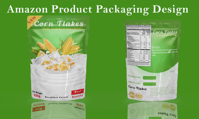 Gig Preview - Create amazon product packaging, box and label design