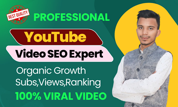 Bestseller - do youtube video SEO effectively optimize for video top ranking