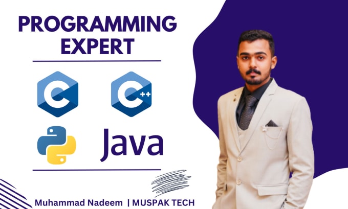 Gig Preview - Do python java, c, cpp programmer for code development projects and tasks