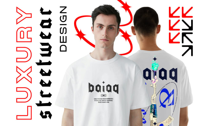 Gig Preview - Create luxury streetwear design for your clothing brand