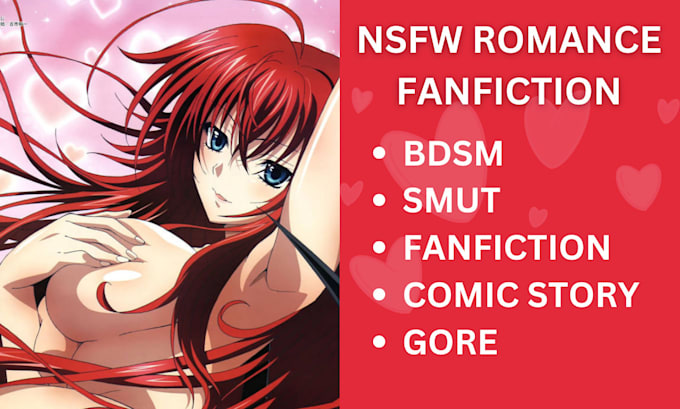 Gig Preview - Write nsfw fanfiction comic fantasy romance erotica story gay anime sfw darkfic