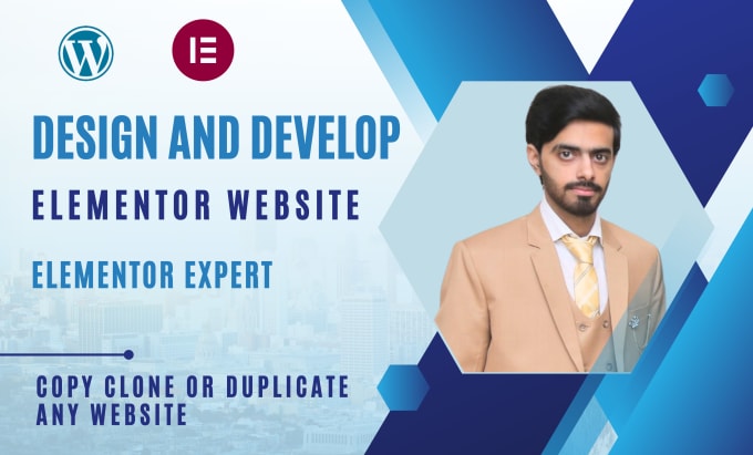 Gig Preview - Design, develop elementor website as elementor pro expert