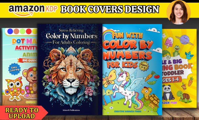 Gig Preview - Create children book cover for amazon kdp ebook cover paper back