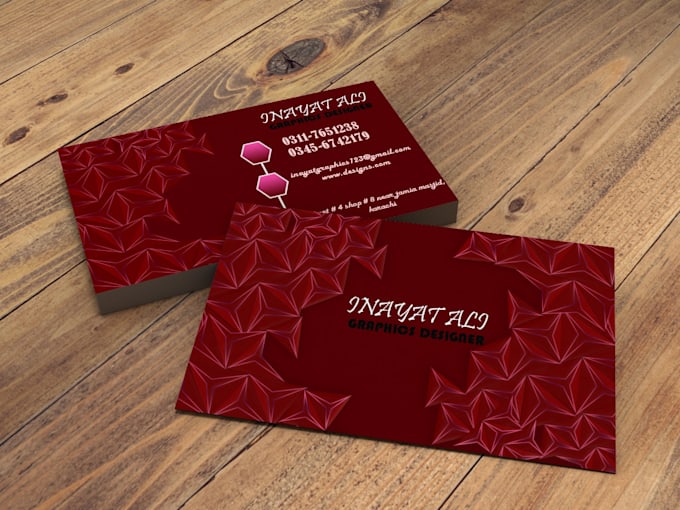 Gig Preview - Do professional visiting cards designs for your bussiness