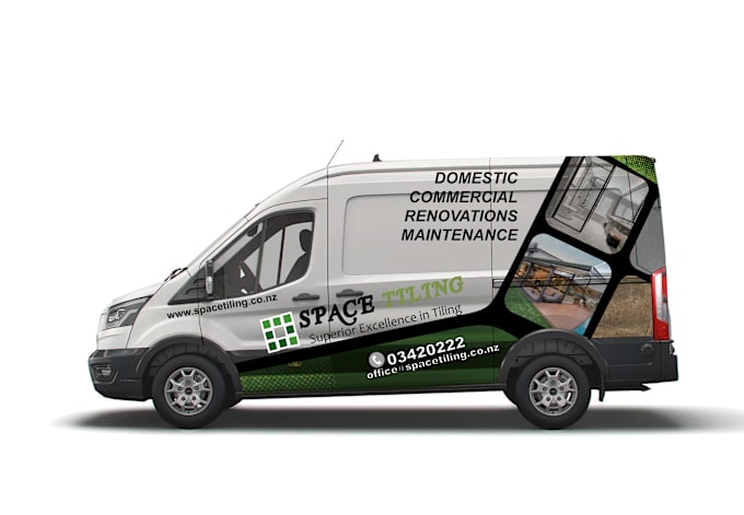 Gig Preview - Design professional van wrap, truck wrap and car warp design  for you