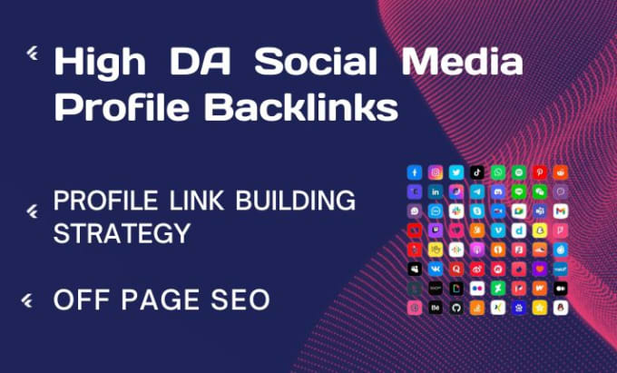 Gig Preview - Build 200 HQ profile backlinks for increase da pa and ranking on google