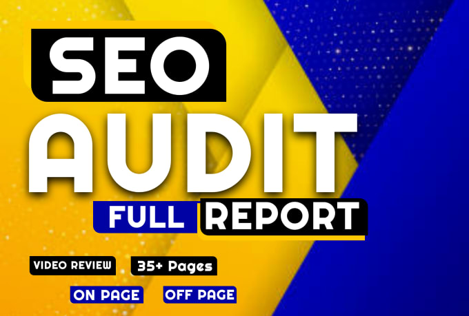 Gig Preview - Provide a complete website SEO audit report with action plans