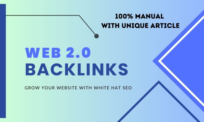 Gig Preview - Create web 2 0 backlinks manually 100 percent indexable