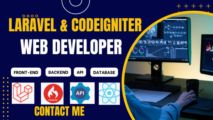 Gig Preview - Develop be PHP laravel website backend developer  or codeigniter or laravel API