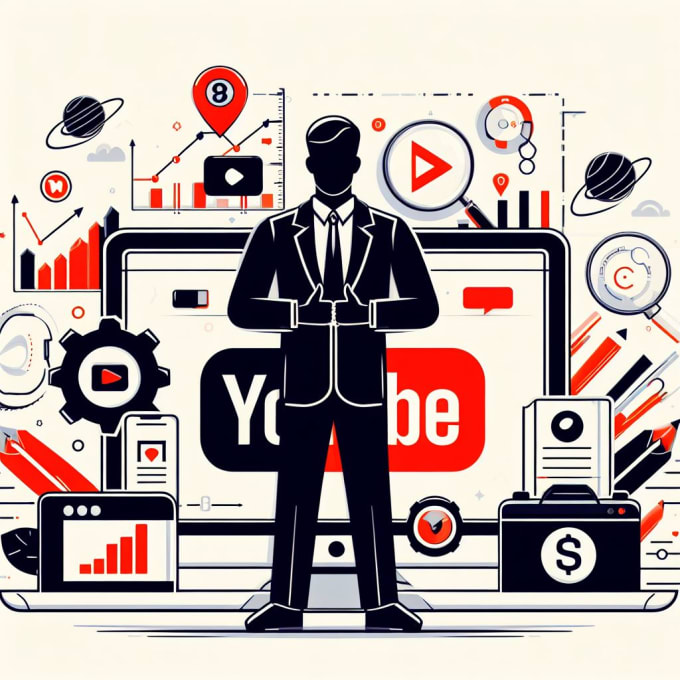 Gig Preview - Be your professional youtube manager