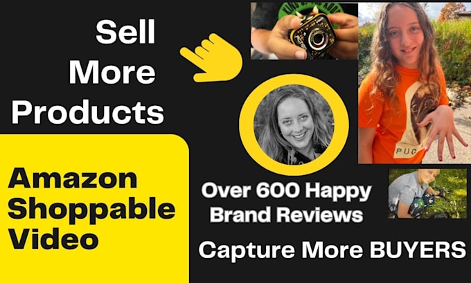 Gig Preview - Create a shoppable amazon product video for your storefront