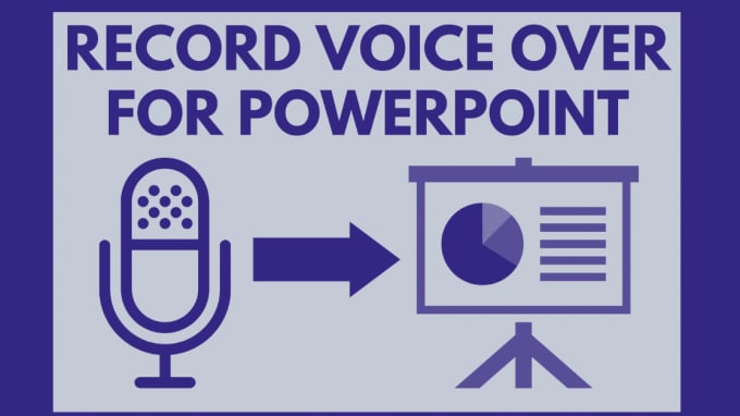 Gig Preview - Do powerpoint presentations voice over, add audio to ppt slides