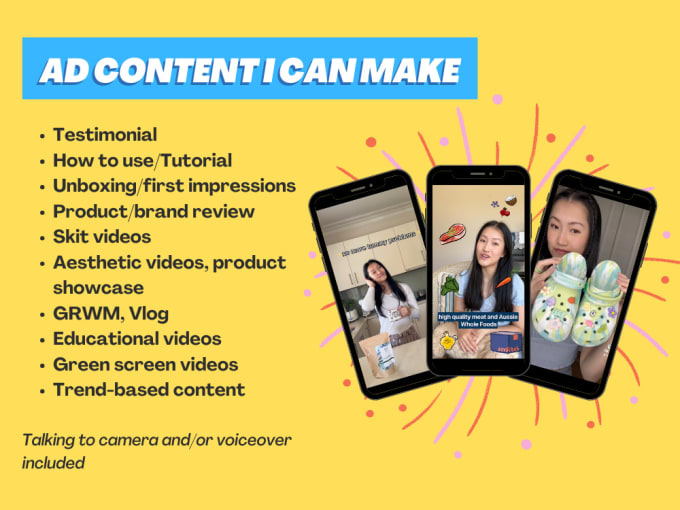 Gig Preview - Create ugc tiktok or reels videos for your product