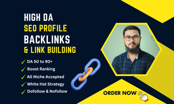 Gig Preview - Do 350 high quality SEO profile backlinks and link building