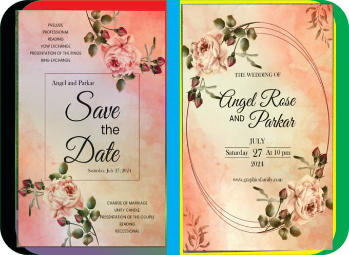 Gig Preview - Designs invitation, wedding cards, poster, banner, flyer, billboard