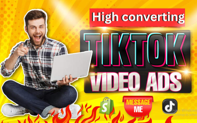 Gig Preview - Create tiktok video ads, ugc ads,dropshiping video ads,