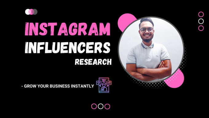 Gig Preview - Provide top instagram influencers list