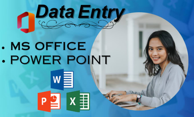 Gig Preview - Do microsoft office word, excel and power points  projects