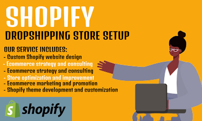 Gig Preview - Do web design and build complete shopify website store