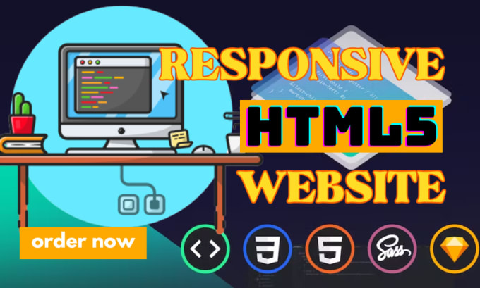 Gig Preview - Create high quality HTML5 website with responsive design