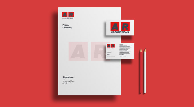 Gig Preview - Create letterhead business card and stationery design